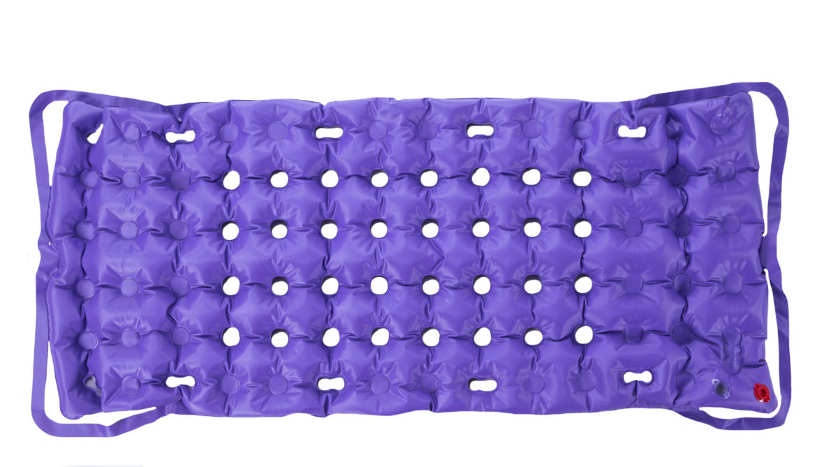 waffle type air mattress overlay extra wide